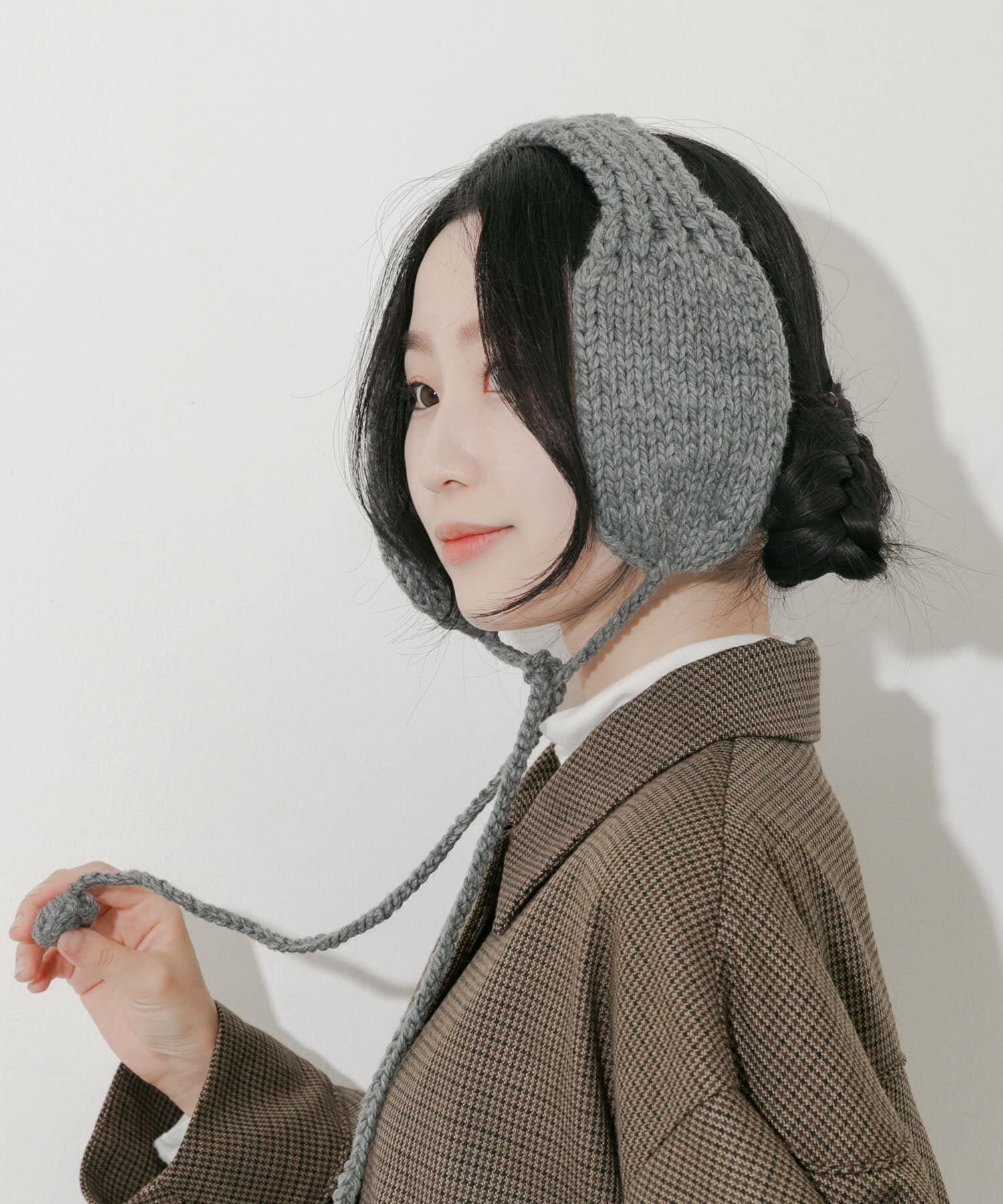 SMELLY「ニットイヤーマフ」|イヤーマフ|