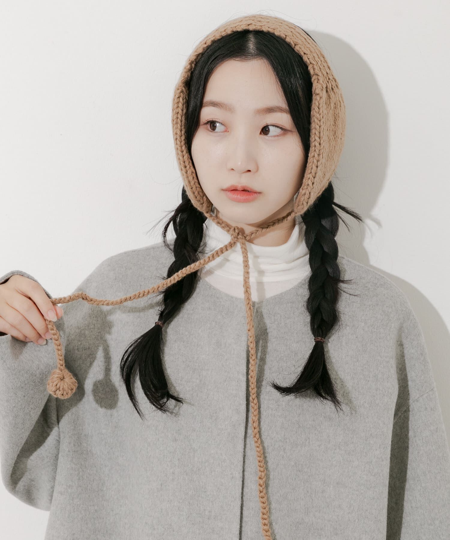 SMELLY「ニットイヤーマフ」|イヤーマフ|