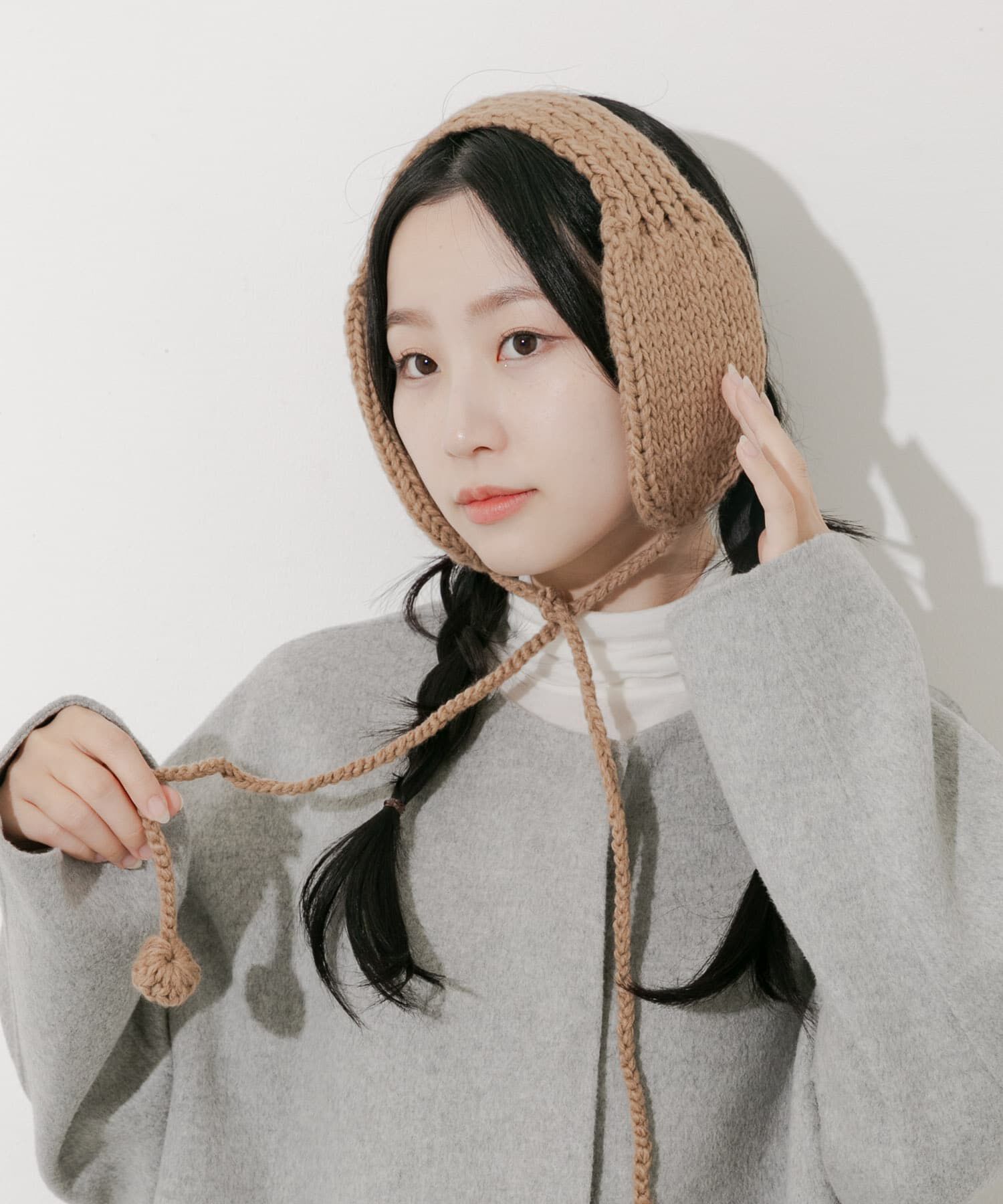 SMELLY「ニットイヤーマフ」|イヤーマフ|