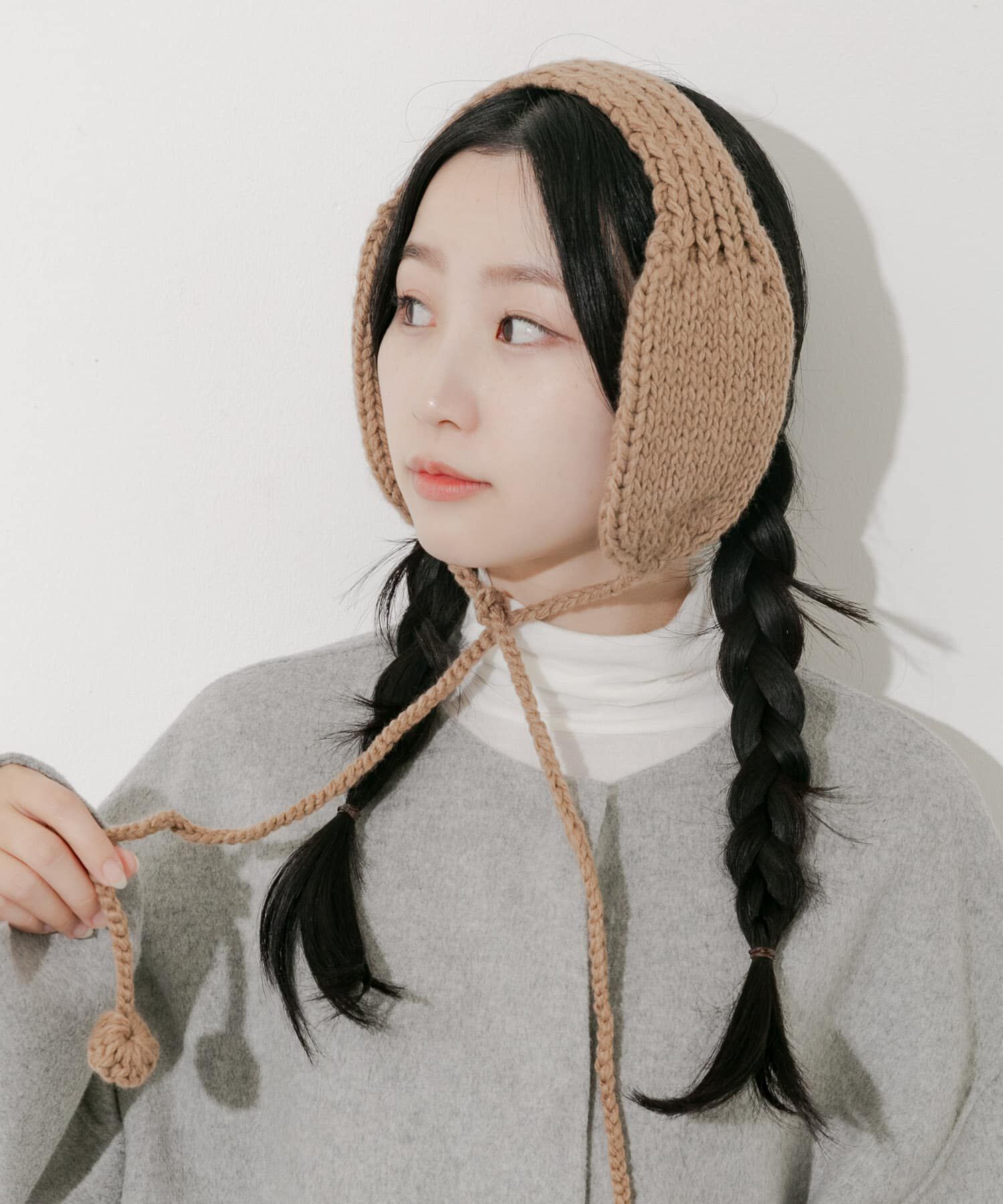 SMELLY「ニットイヤーマフ」|イヤーマフ|