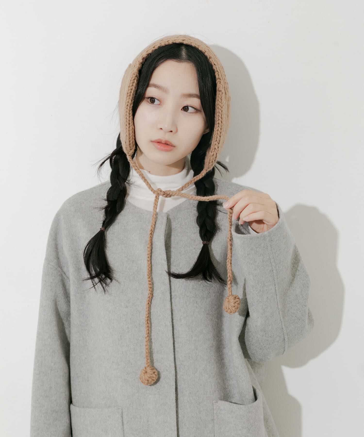 SMELLY「ニットイヤーマフ」|イヤーマフ|