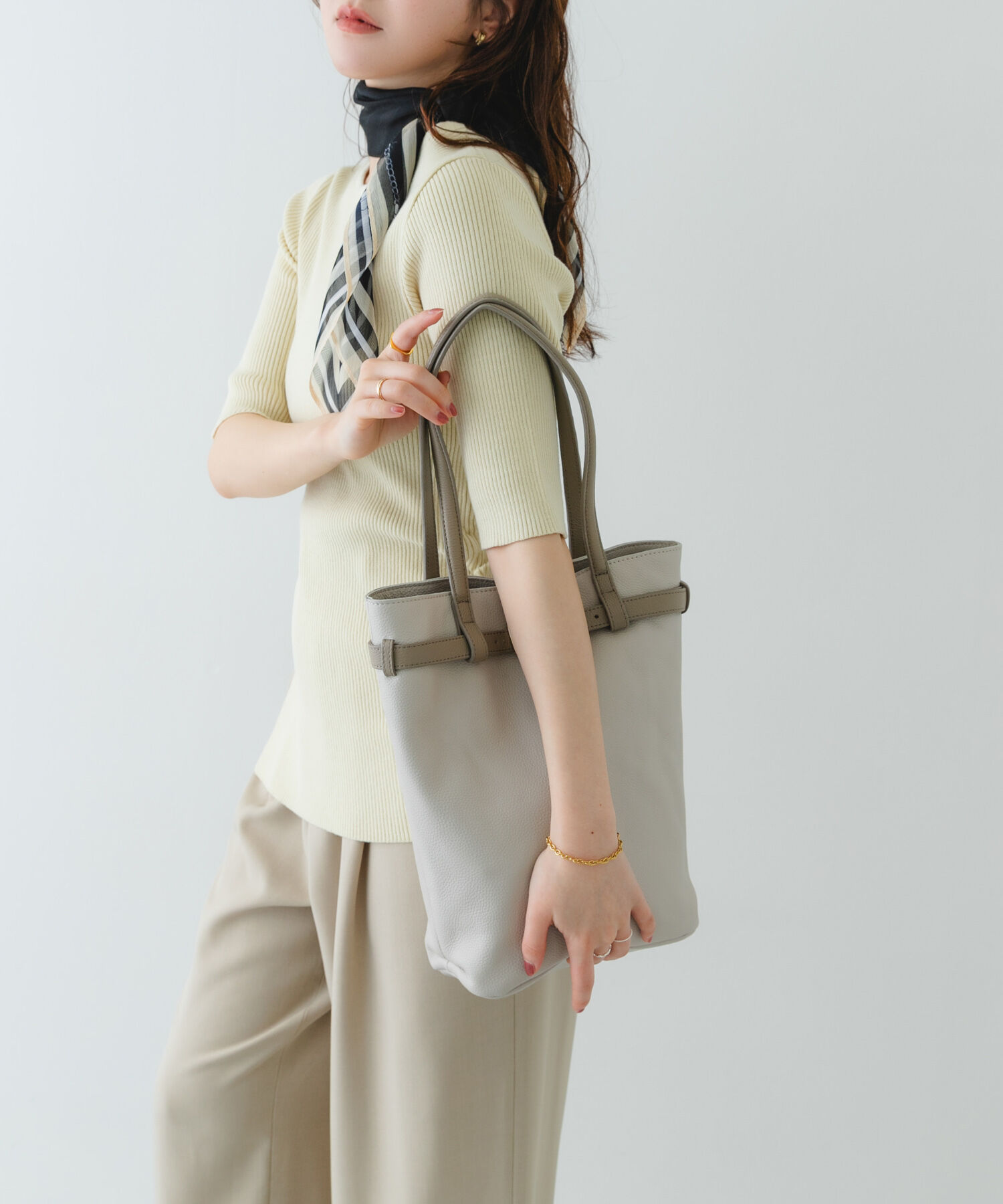 RODE SKO「『別注』BEAURE&times;RODESKO　カウレザーベルトデザイントートバッグ」|トートバッグ|