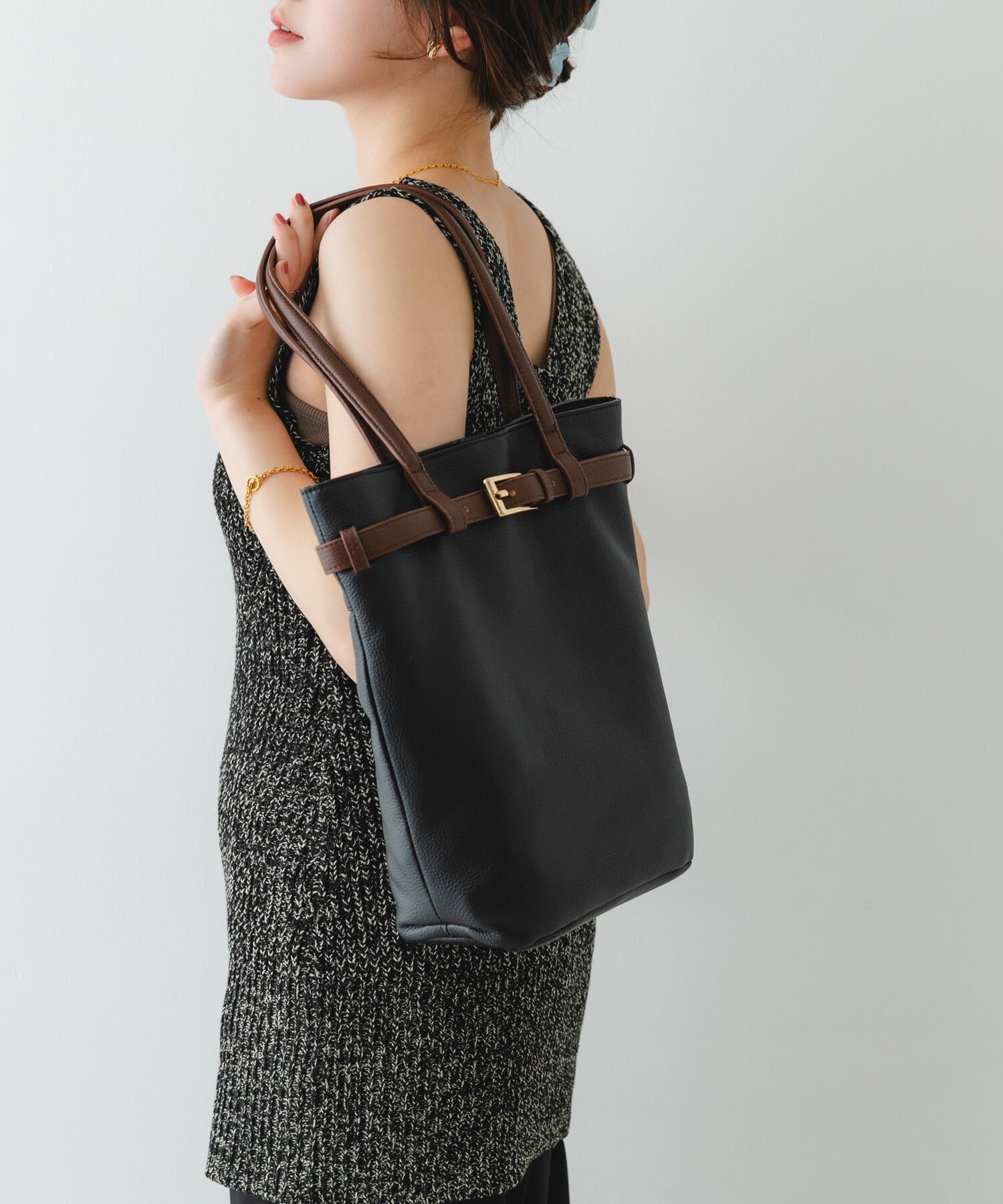 RODE SKO「『別注』BEAURE&times;RODESKO　カウレザーベルトデザイントートバッグ」|トートバッグ|