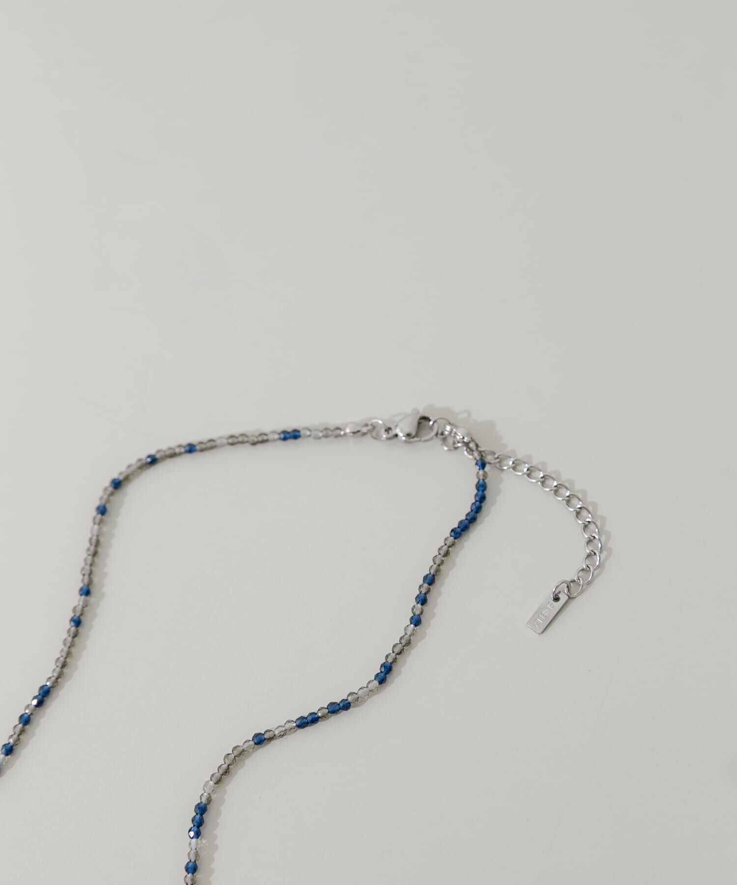 SMELLY「ステンレスランダムカラービーズネックレス」|ネックレス|