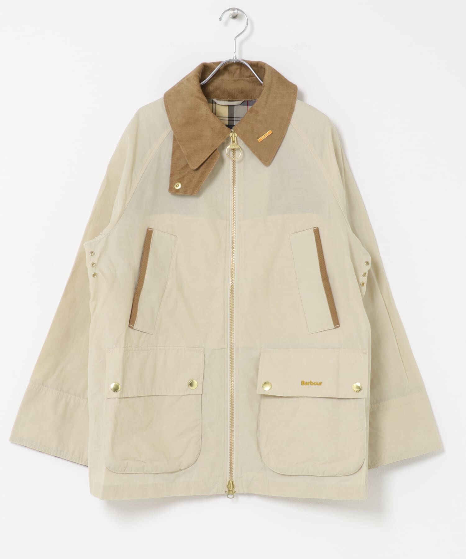 URBAN RESEARCH DOORS「Barbour　ICONSBEDALE SHOWERPROOFJACKET」|ノーカラーコート|