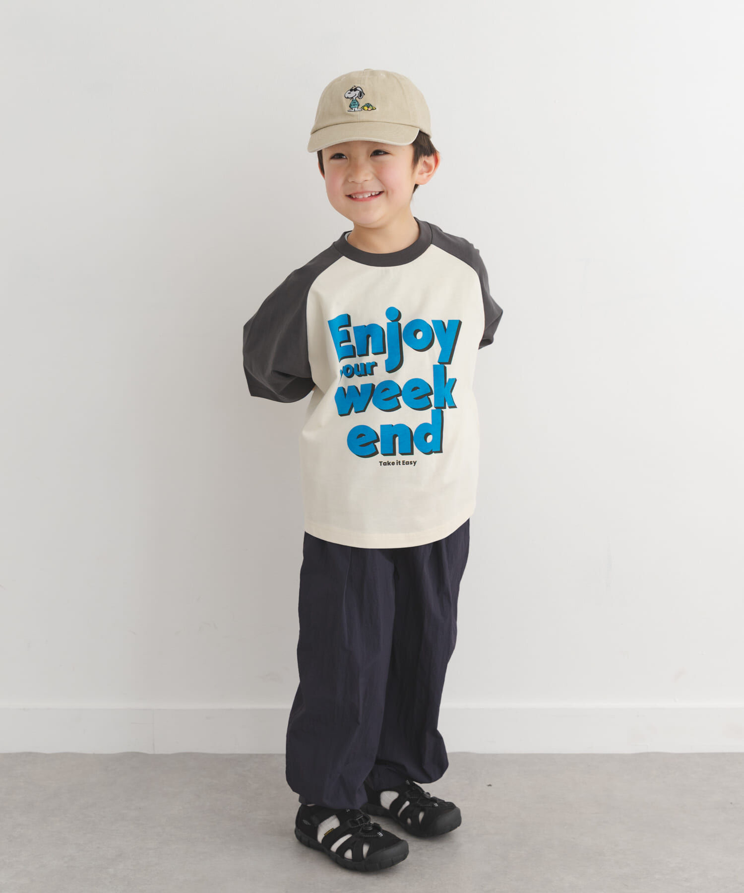 URBAN RESEARCH DOORS「ロゴプリントラグランTシャツ(KIDS)」|その他|