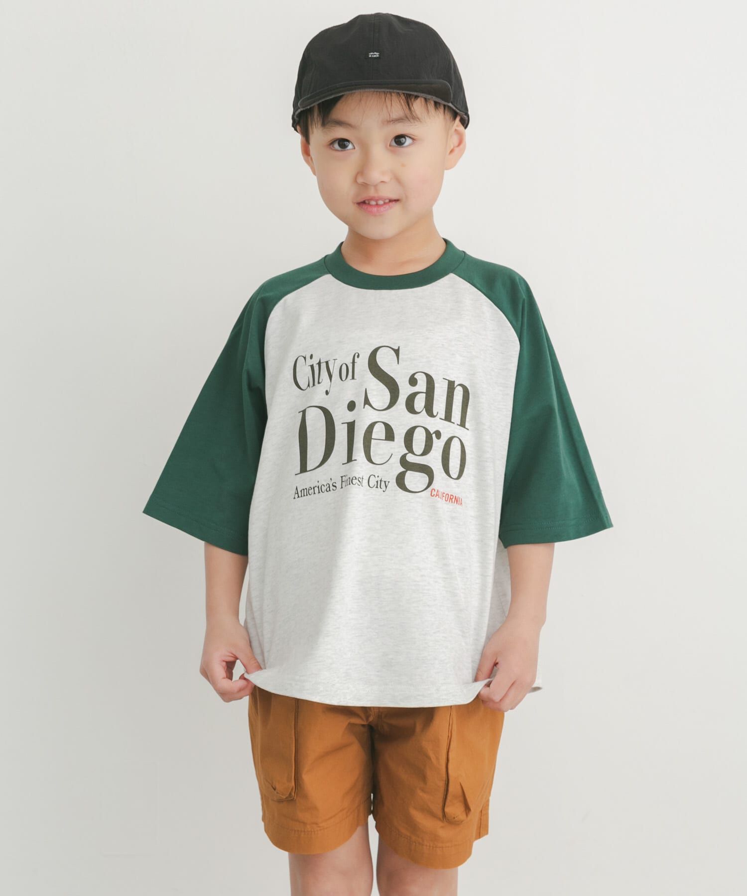 URBAN RESEARCH DOORS「ロゴプリントラグランTシャツ(KIDS)」|その他|