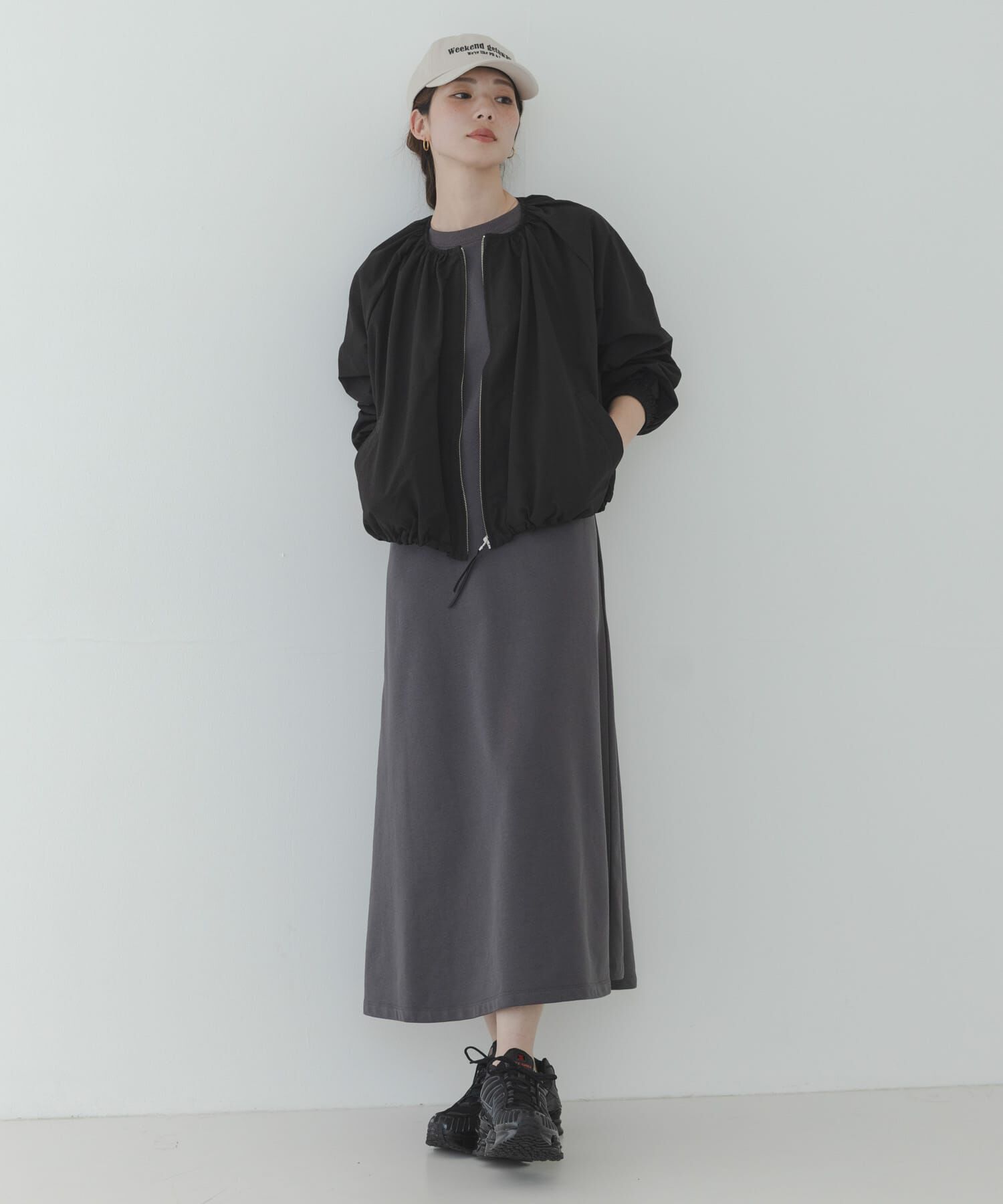 Sonny Label 「『UR TECH』バルーンショートブルゾン」|ブルゾン・スタジャン|