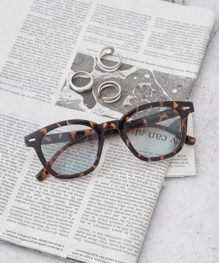 AMERICAN HOLIC「【UVカット】調光レンズボストングラス」|その他|Brown