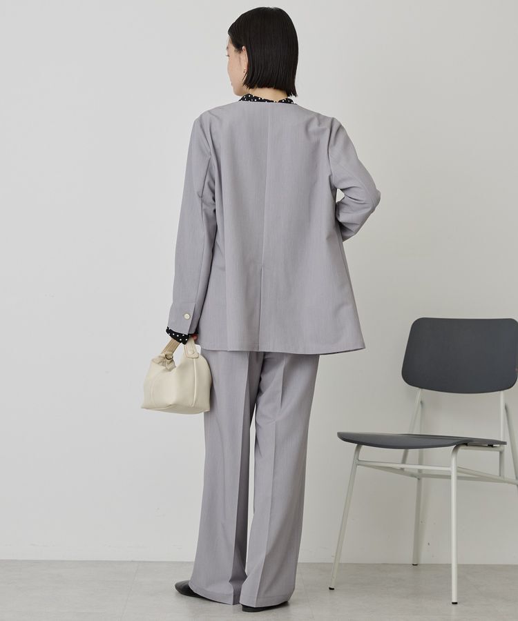 AMERICAN HOLIC「【イージーケア】ノーカラージャケット」|テーラードジャケット|