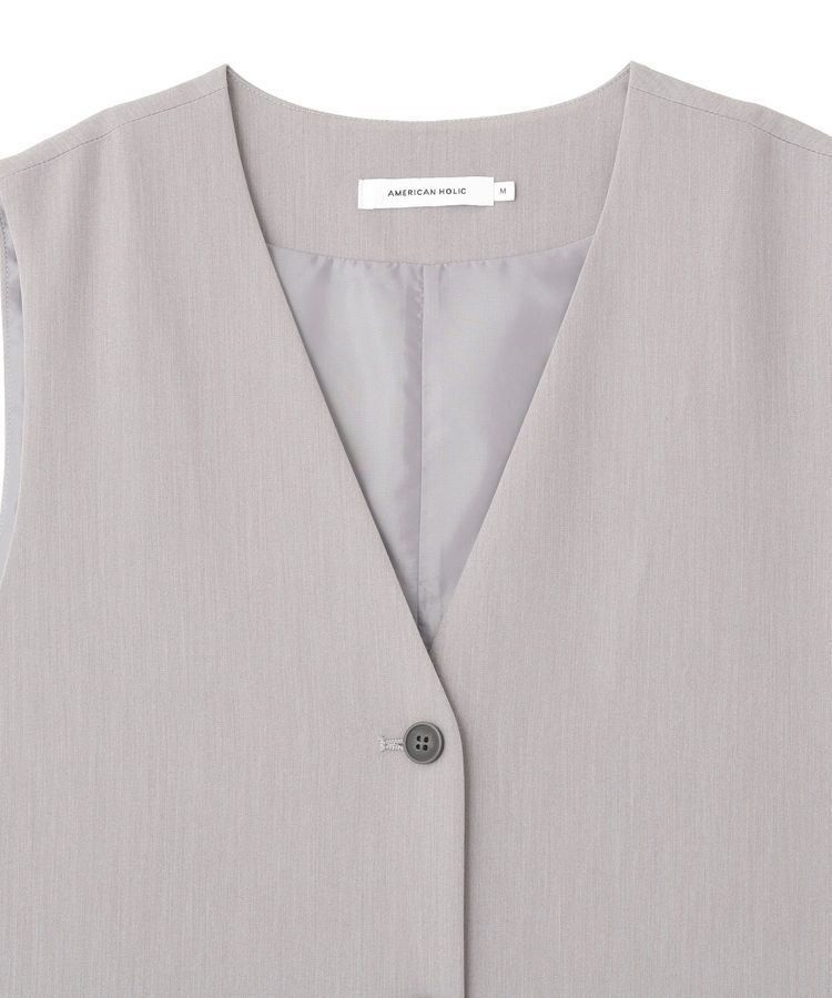 AMERICAN HOLIC「【イージーケア】ジレワンピース」|ワンピース|