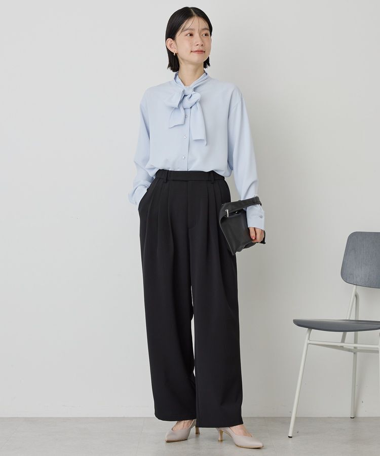 AMERICAN HOLIC「【イージーケア】タックストレートパンツ」|その他|