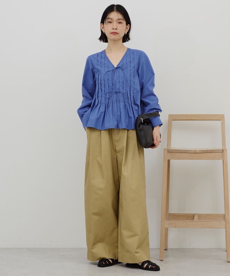 AMERICAN HOLIC「【イージーケア】ピンタックブラウス」|シャツ・ブラウス|