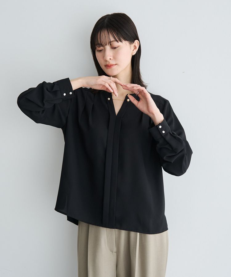 YECCA VECCA「アクセサリー付きブラウス」|シャツ・ブラウス|