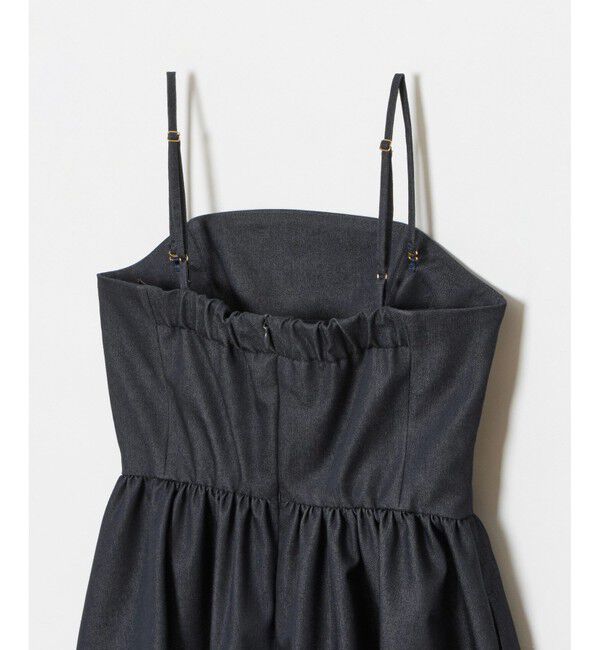 LOULOU WILLOUGHBY「【LOULOU WILLOUGHBY】シャンブレーベアワンピース」|ワンピース|