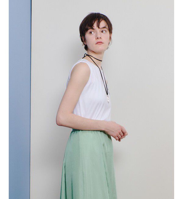 allureville「サイドロゴノースリーブTシャツ」|その他|