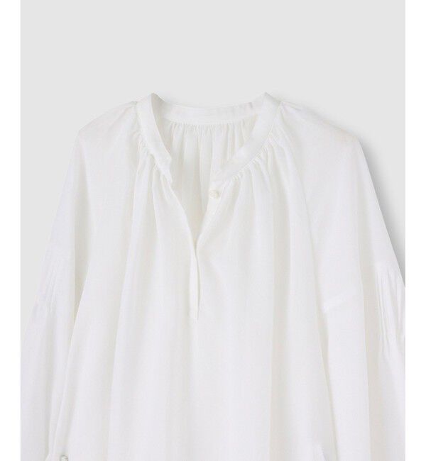 allureville「ソフトオーガンジーブラウス」|シャツ・ブラウス|