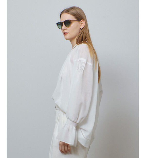 allureville「ソフトオーガンジーブラウス」|シャツ・ブラウス|