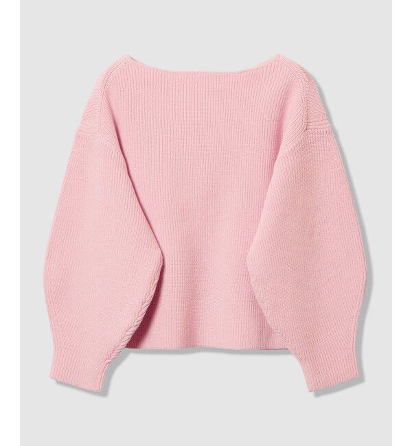 allureville「ハートネックプルオーバー」|ニット・セーター|