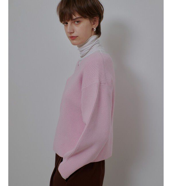 allureville「ハートネックプルオーバー」|ニット・セーター|