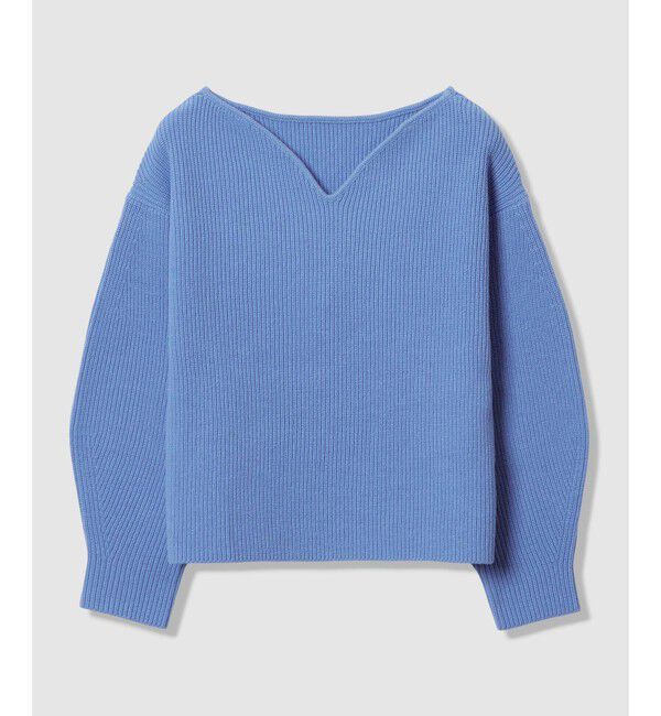 allureville「ハートネックプルオーバー」|ニット・セーター|