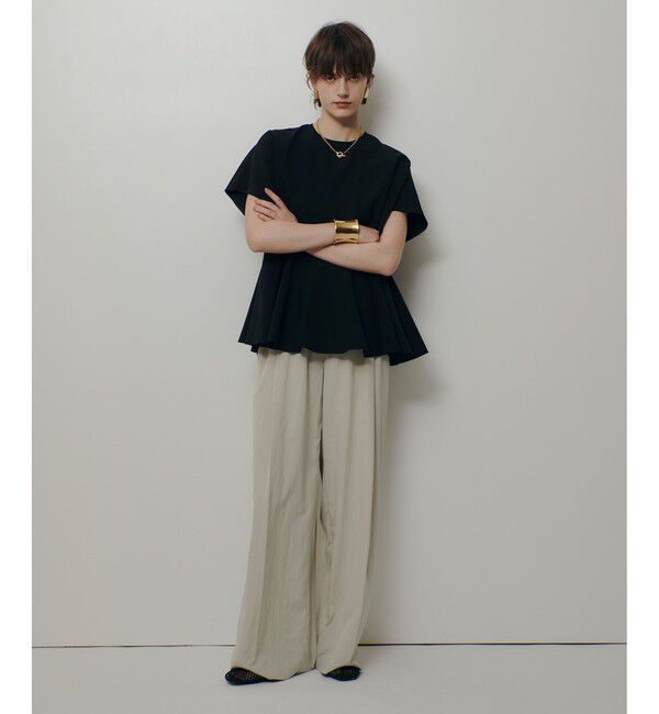 allureville「【ATELIER Line】ドローコードイージーパンツ」|チノ|