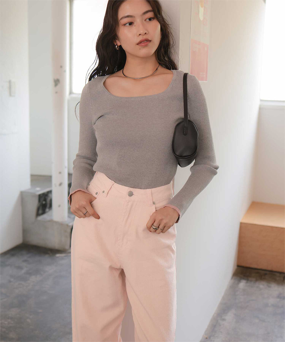 titivate「ストレートシルエットデニムパンツ」|デニム|