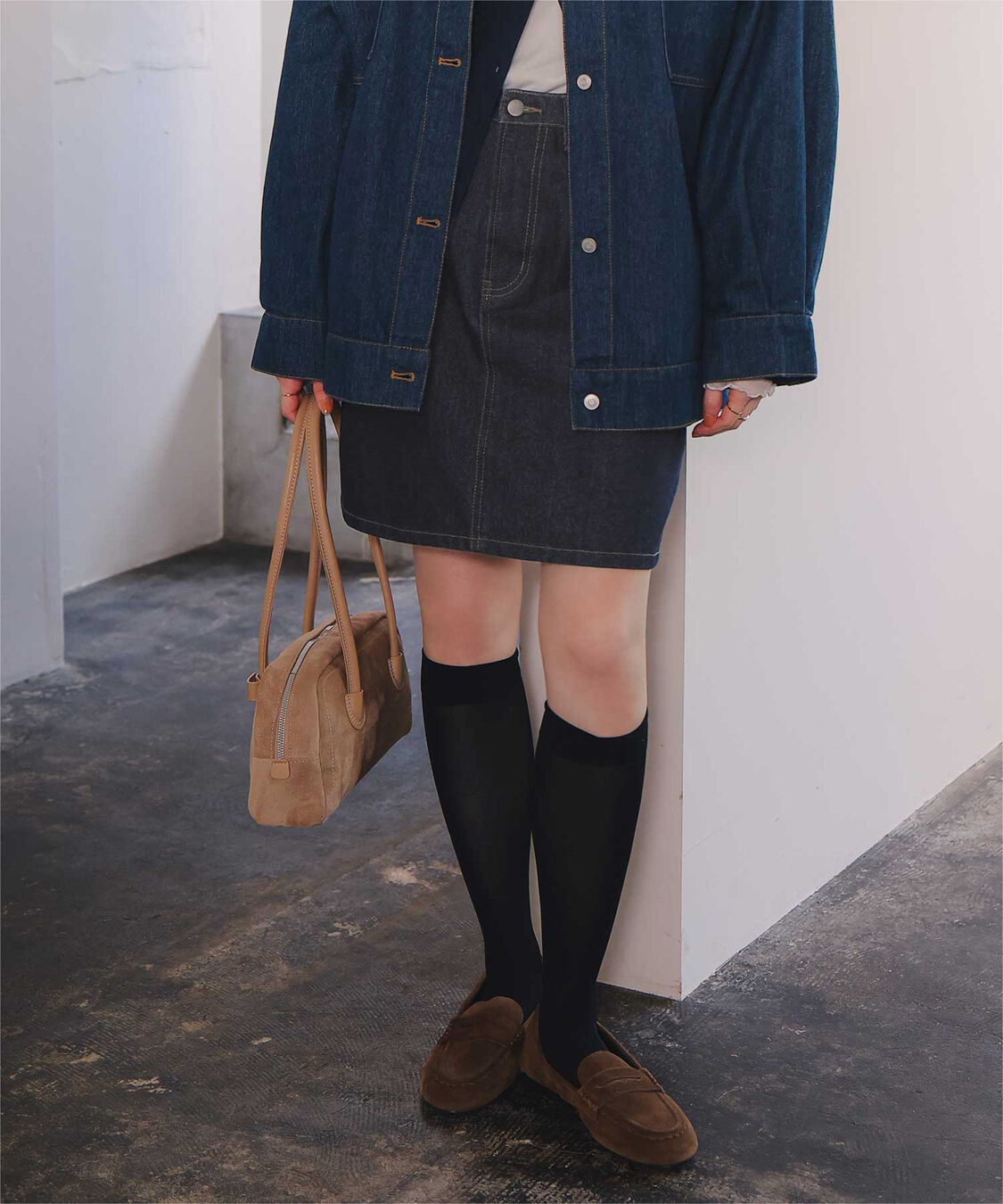 titivate「デニムミニスカート」|スカート|