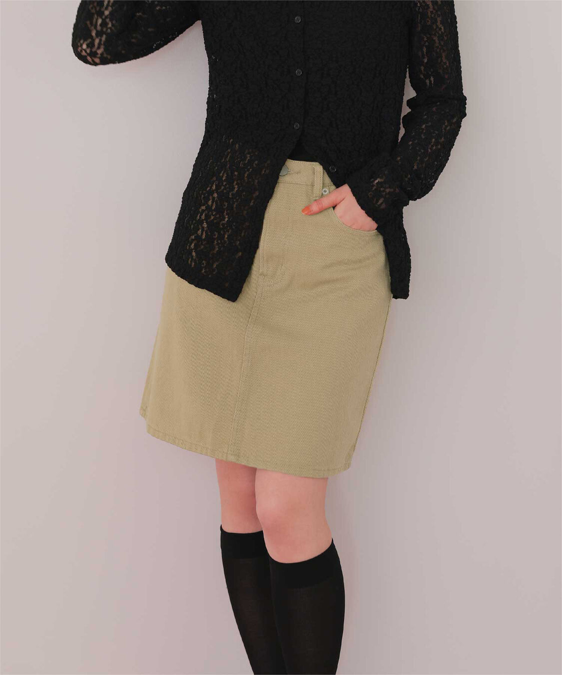 titivate「デニムミニスカート」|スカート|