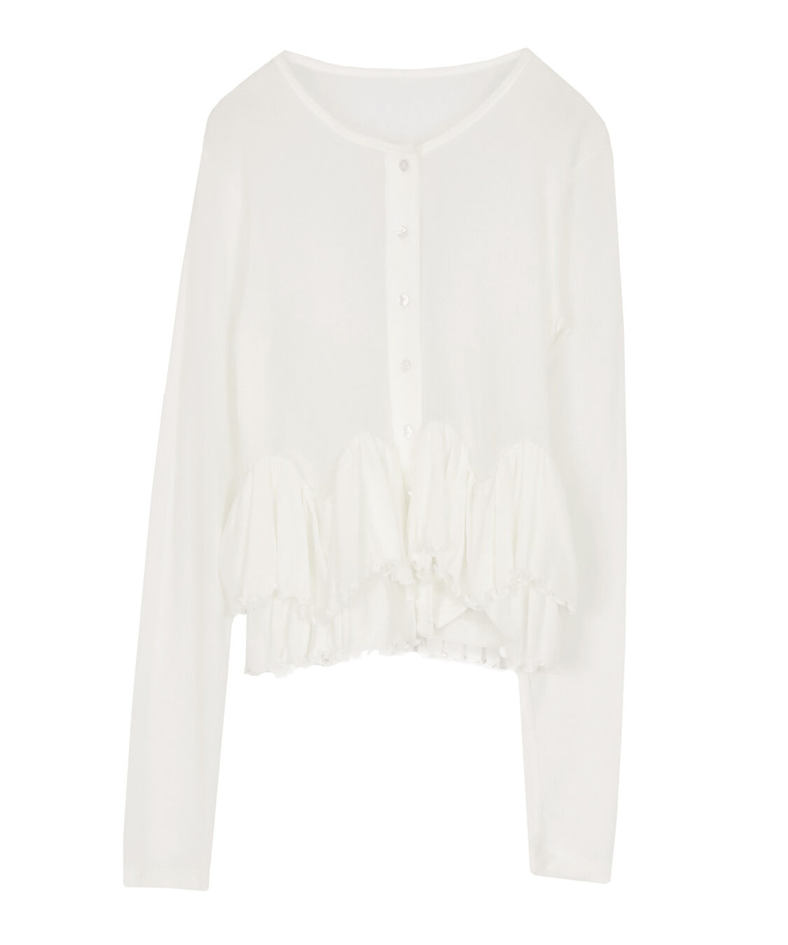 ur's「シアーペプラムカットソー」|Tシャツ・カットソー|