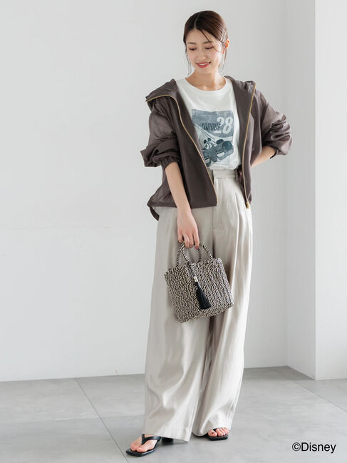 Te chichi「【Disney】MICKEY/フロントプリントTシャツ」|Tシャツ・カットソー|