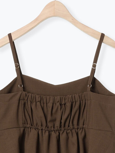 Samansa Mos2「胸フリルサロペット」|その他|