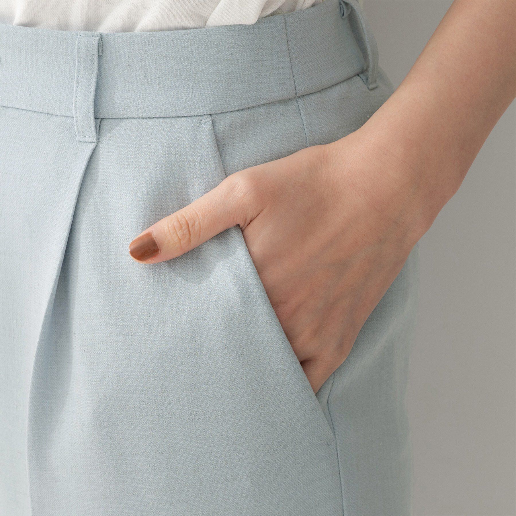 UNTITLED「スラブワイドパンツ」|その他|