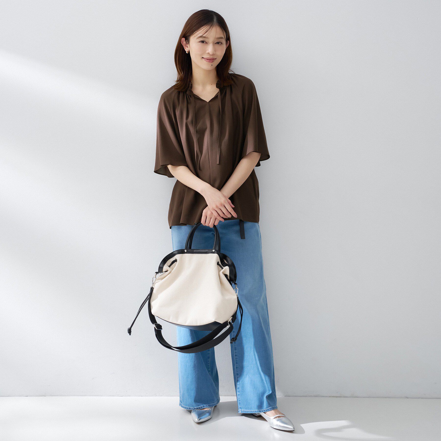 UNTITLED「シルキーシフォンブラウス」|シャツ・ブラウス|