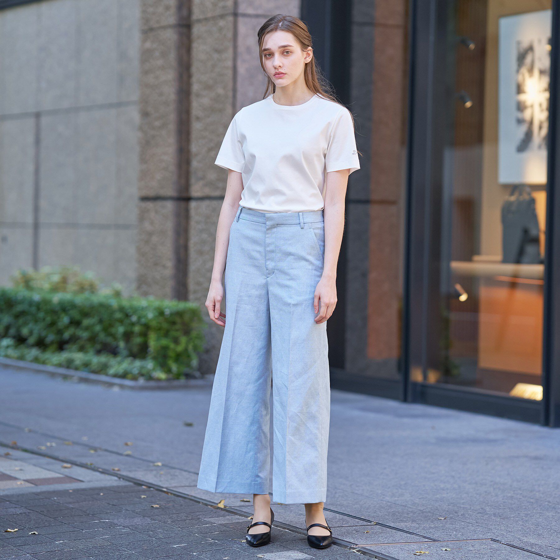 DRESSTERIOR「【セットアップ可】リネンブレンドワイドパンツ」|その他|