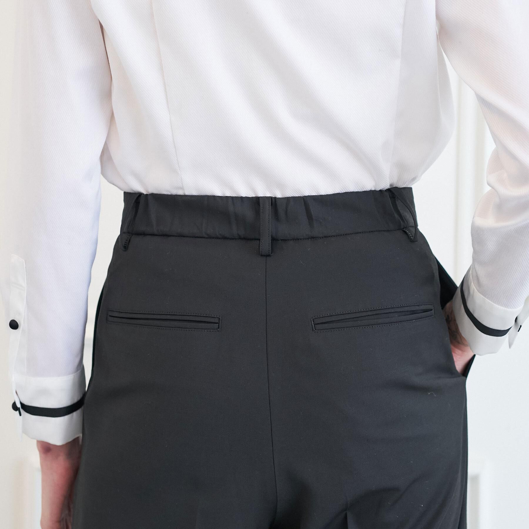 DRESSTERIOR「【大人MUSE5月号掲載】【セットアップ可】BLACKワイドパンツ」|その他|