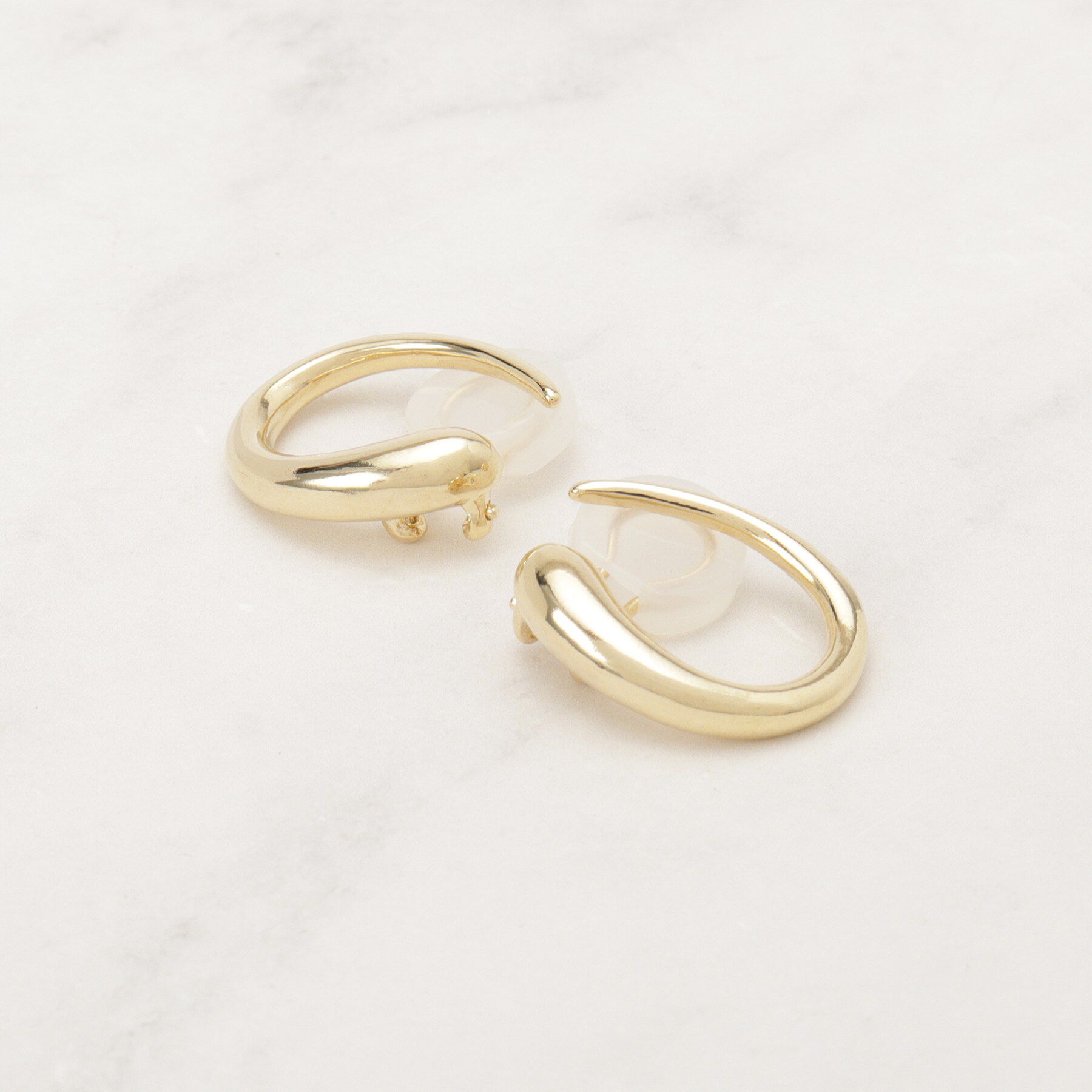 grove「メタルクリップイヤリング」|イヤリング|ゴールド(007)