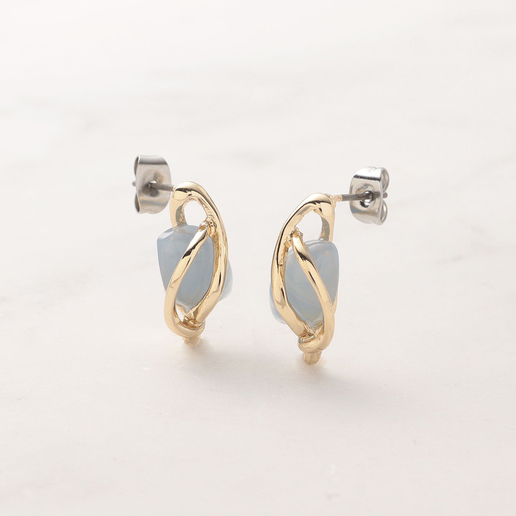 grove「メタルアクリルピアス」|ピアス|