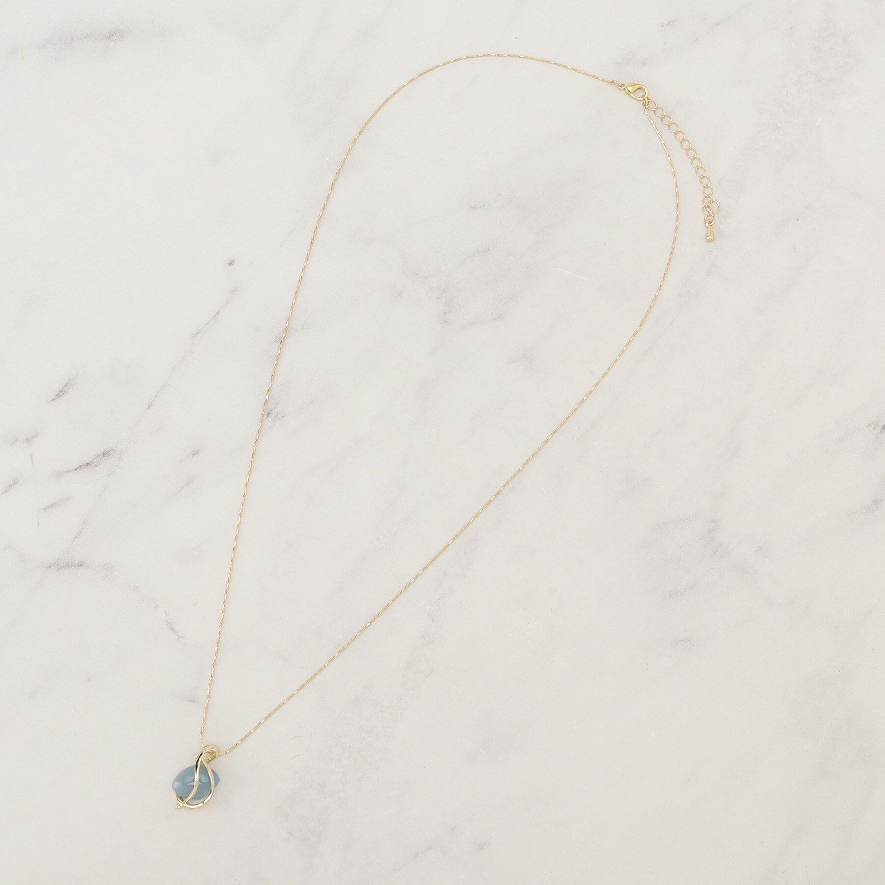 grove「メタルカラーアクリルワントップ」|ネックレス|