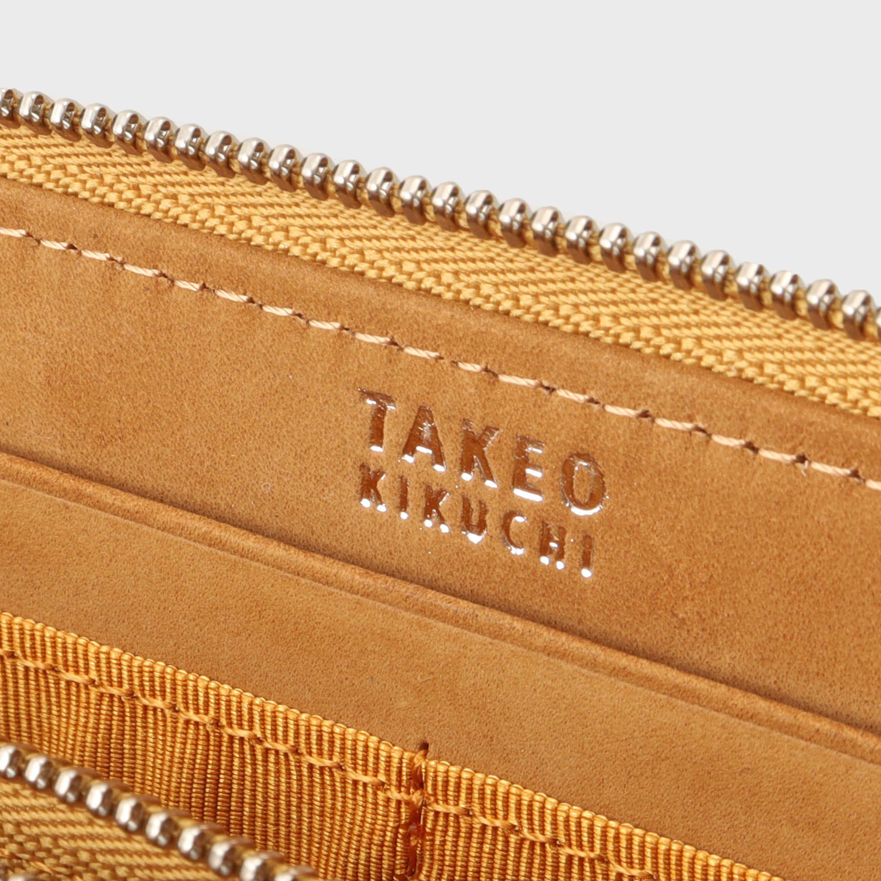 TAKEO KIKUCHI「【ソフト＆ナチュラル】ミニメッシュ レザー　ラウンドファスナー長財布」|財布|