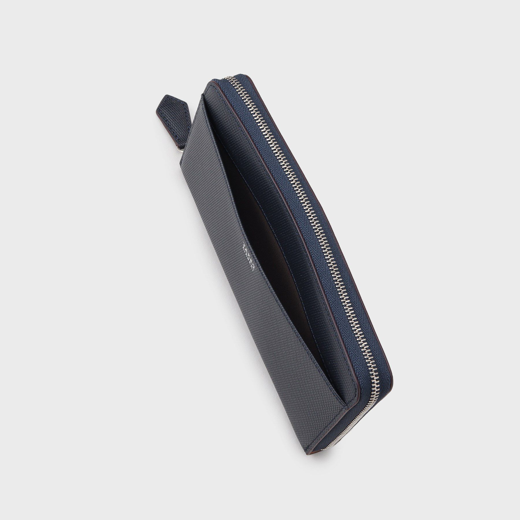 TAKEO KIKUCHI「【ソフト＆ナチュラル】ミニメッシュ レザー　ラウンドファスナー長財布」|財布|