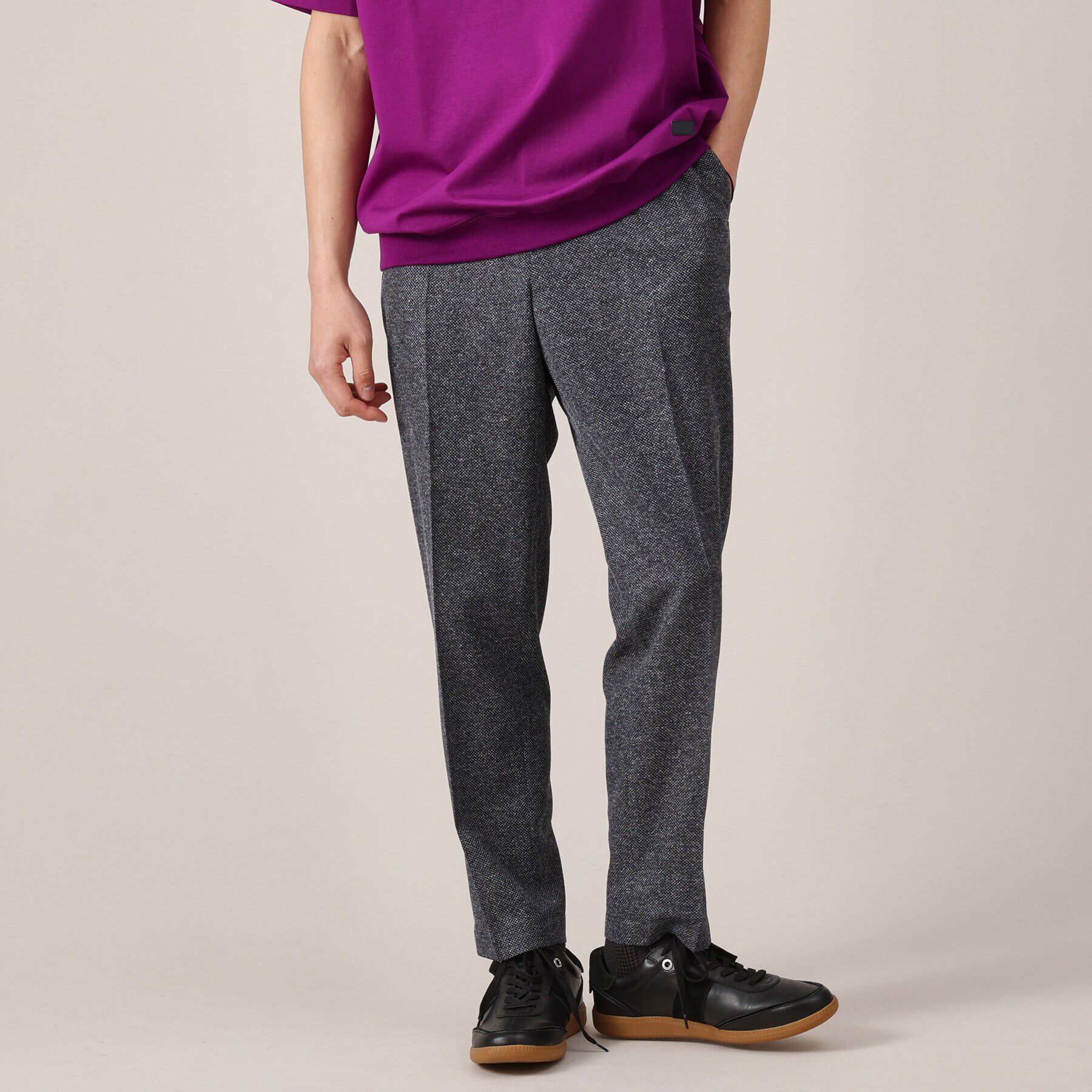 TAKEO KIKUCHI「【抗菌防臭】尾州リネン ドビーメッシュ イージーパンツ」|その他|