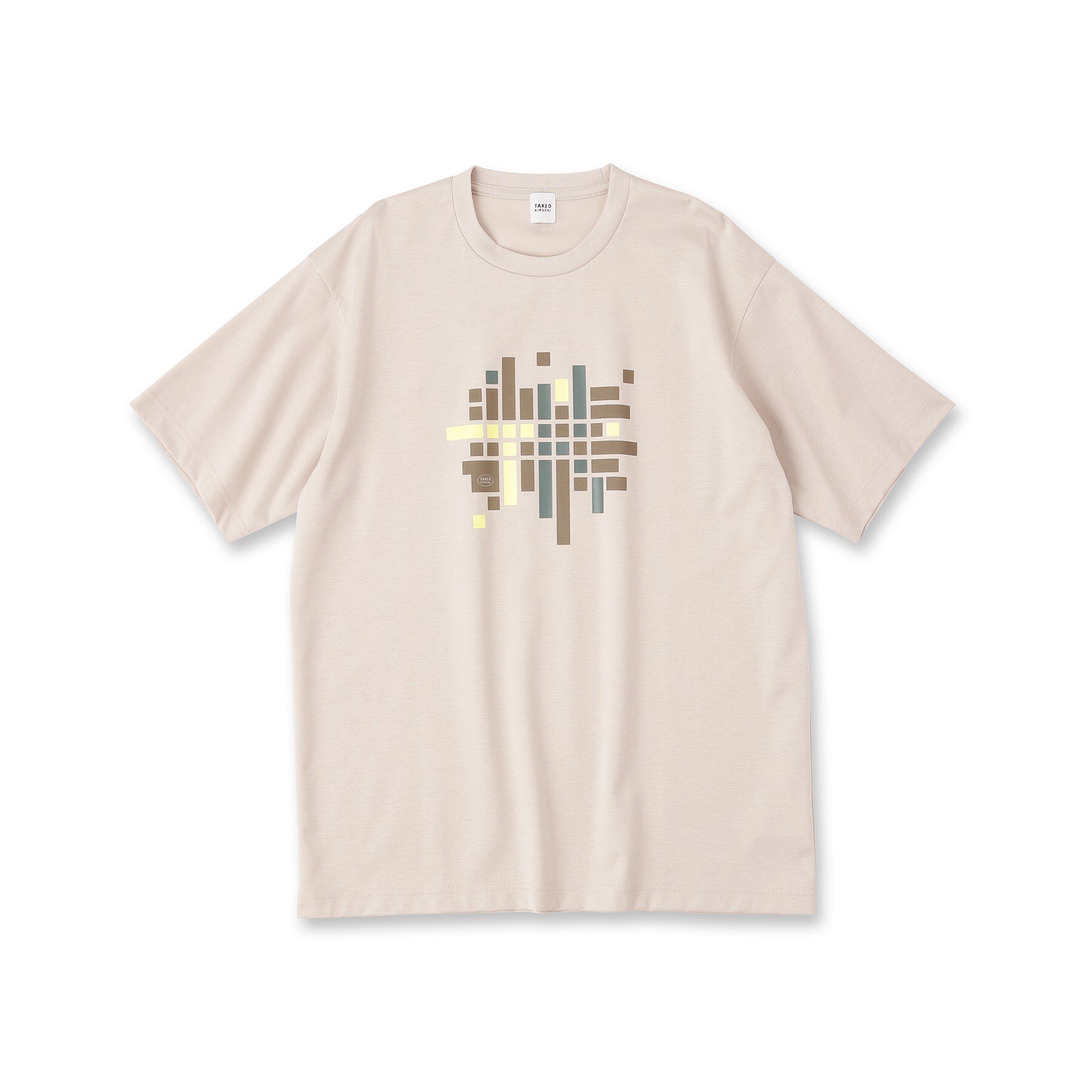 TAKEO KIKUCHI「モザイクロゴ ポンチTシャツ」|Tシャツ・カットソー|