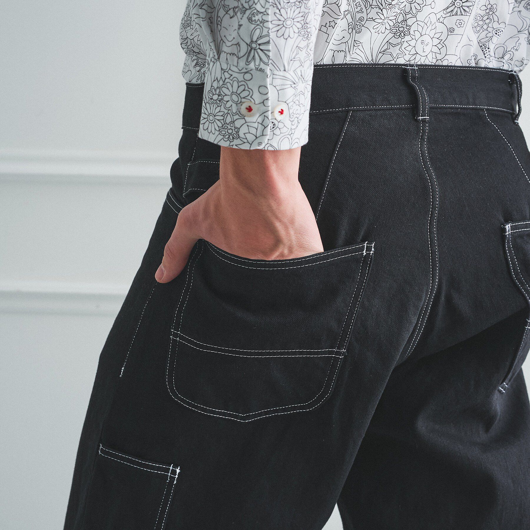 TAKEO KIKUCHI「【BOWLER HAT LABEL】エクスプローラー 11ozカラーデニム」|デニム|