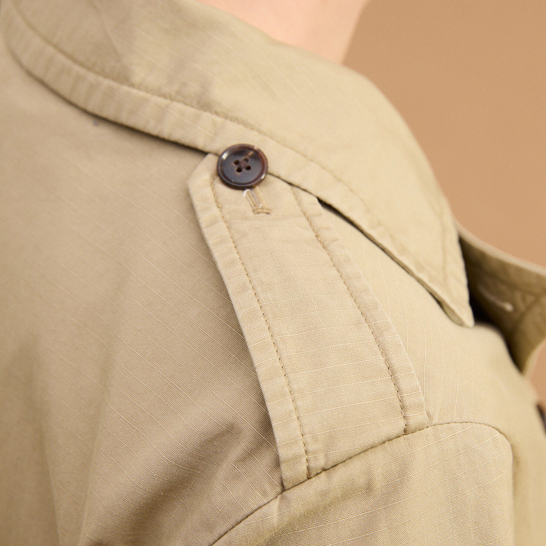 40CARATS&525「ミリタリークロスPコート」|ブルゾン・スタジャン|