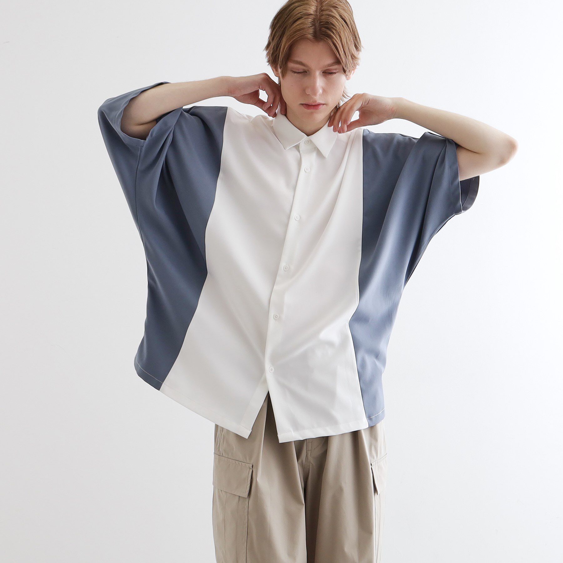 tk.TAKEO KIKUCHI「アソートドルマンシャツ」|シャツ・ブラウス|