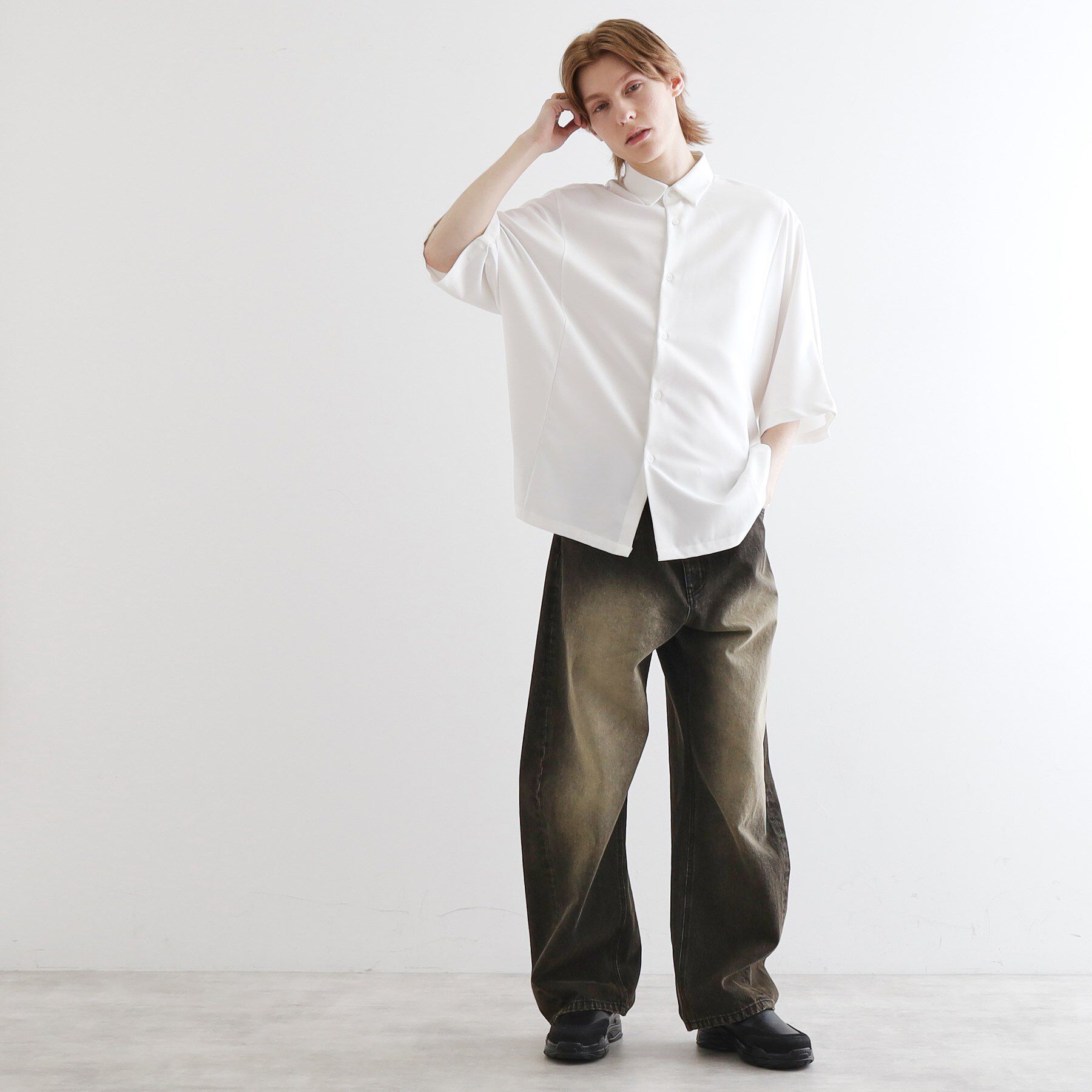 tk.TAKEO KIKUCHI「アソートドルマンシャツ」|シャツ・ブラウス|