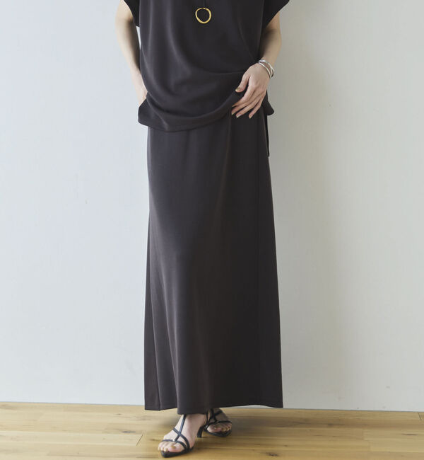 Doux archives「多機能ソフトリブセミフレアスカート」|スカート|