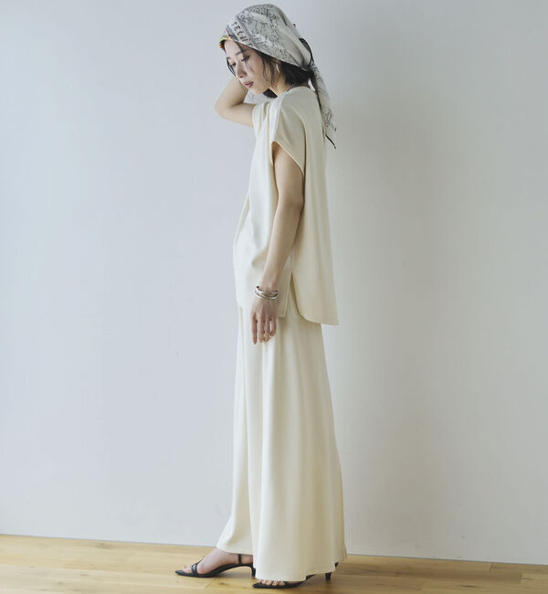 Doux archives「多機能ソフトリブセミフレアスカート」|スカート|