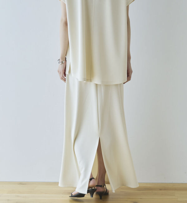 Doux archives「多機能ソフトリブセミフレアスカート」|スカート|